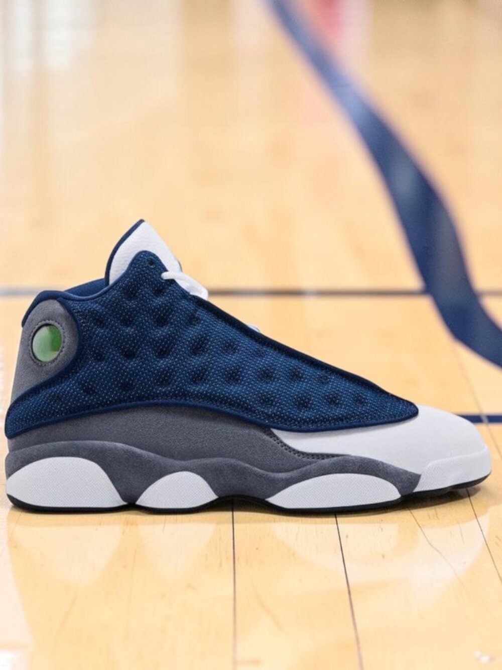 Air Jordan 13 Retro Flint Mens Basketball Shoes Size 9 Navy/Blue IW3808 400 NEW